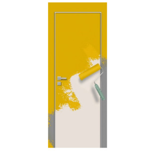 Двери-невидимки Torex ВНУТРЕННЕЕ открывание 48 мм (полотно под покраску)