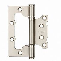 Петля накладная универсальная Arni SN (никель) 100*75*2.5