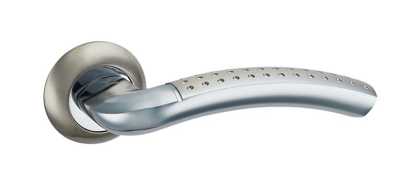 Ручка дверная Рим SN+PC