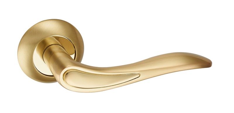 Ручка дверная Виктория SG+GP