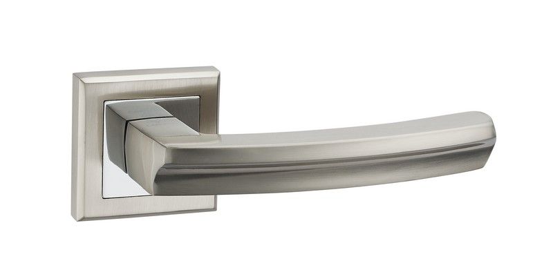 Ручка дверная Виола SN+PC