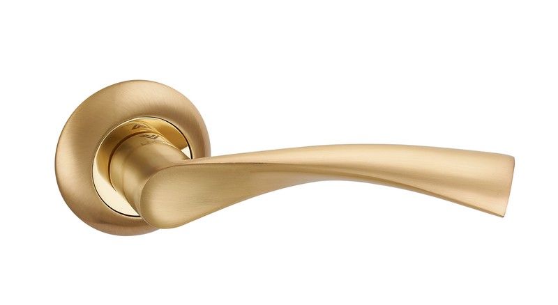 Ручка дверная Мессина AL SG+GP