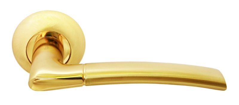 Дверная ручка Rucetti RAP-6 SG/GP