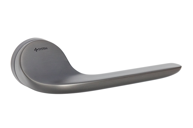 Дверная ручка System FORTUNA BBN черный матовый никель