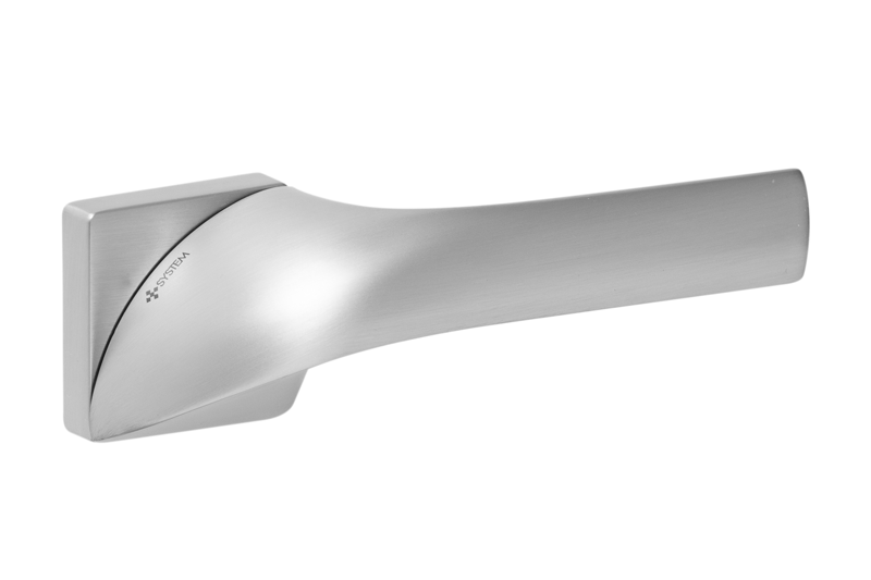 Ручка дверная System LENA SQ CBM матовый хром