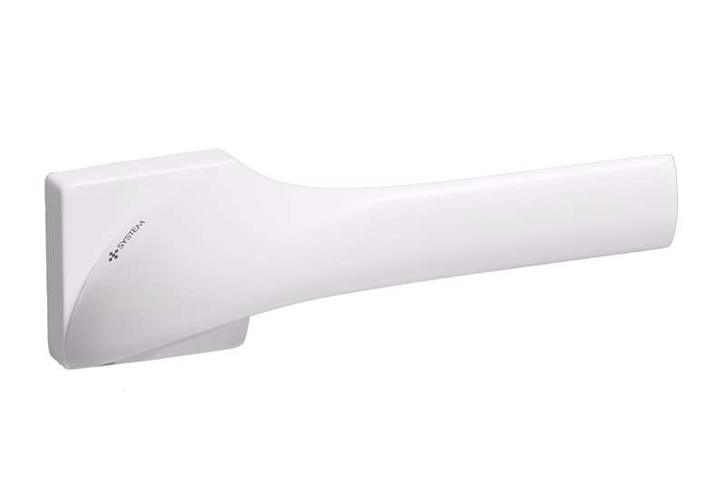 Ручка дверная System LENA SQ AL315 белый матовый