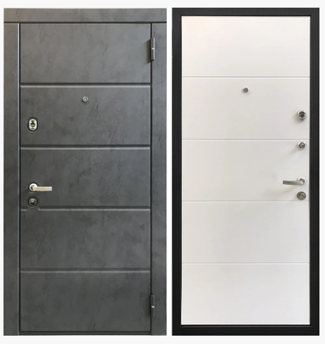 Входная утепленная дверь в квартиру МагнаБел 08