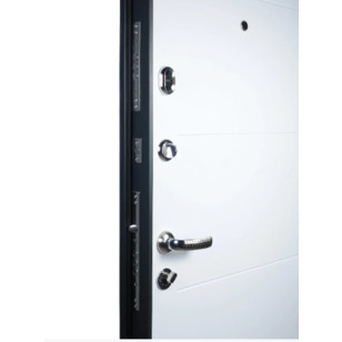 Входная утепленная дверь в квартиру МагнаБел 08