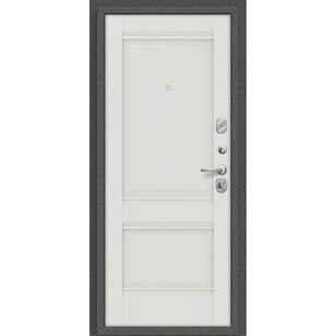 Входная утепленная дверь в квартиру Porta R 104.K42 Антик Серебро/Alaska