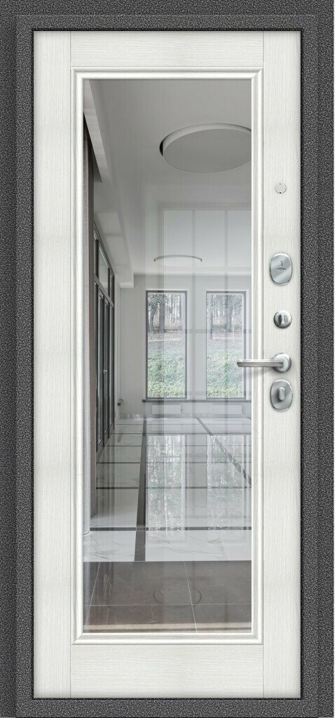 Porta R 104.П61 Антик Серебро/Bianco Veralinga