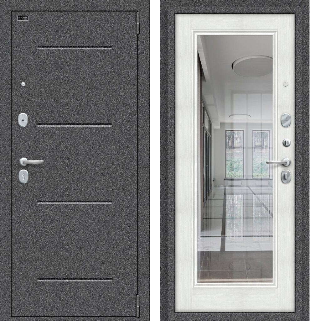 Porta R 104.П61 Антик Серебро/Bianco Veralinga