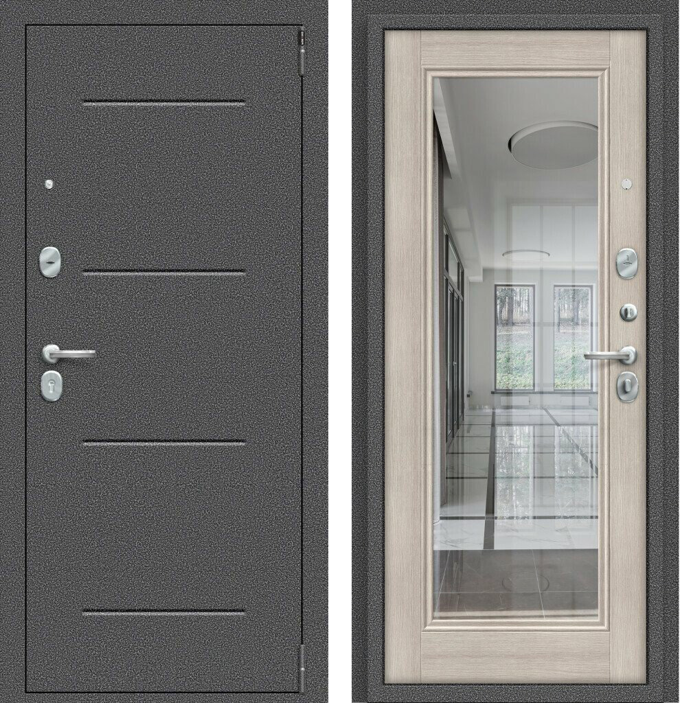 Porta R 104.П61 Антик Серебро/Cappuccino Veralinga