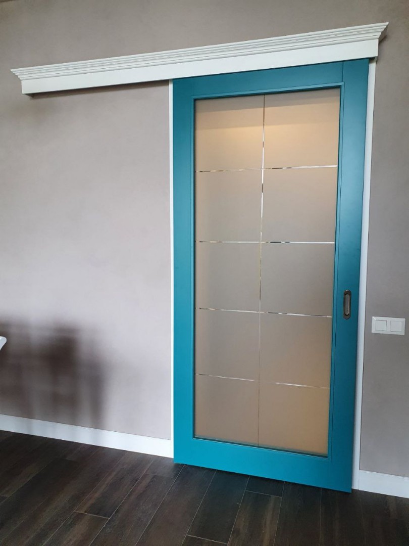 Раздвижная межкомнатная дверь Newdoor эмаль
