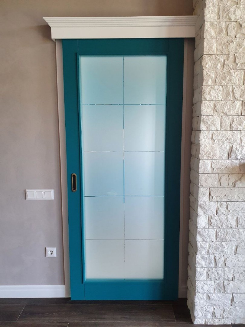 Раздвижная межкомнатная дверь Newdoor эмаль