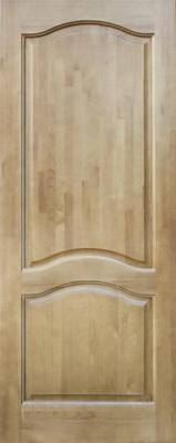 Двери из массива сосны ПМЦ-7 (светлый лак)