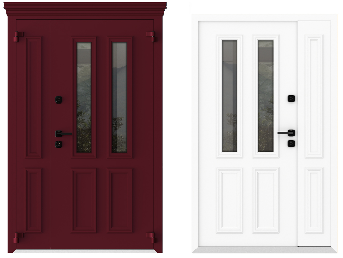 Металюкс Boston AG6021 полуторная дверь