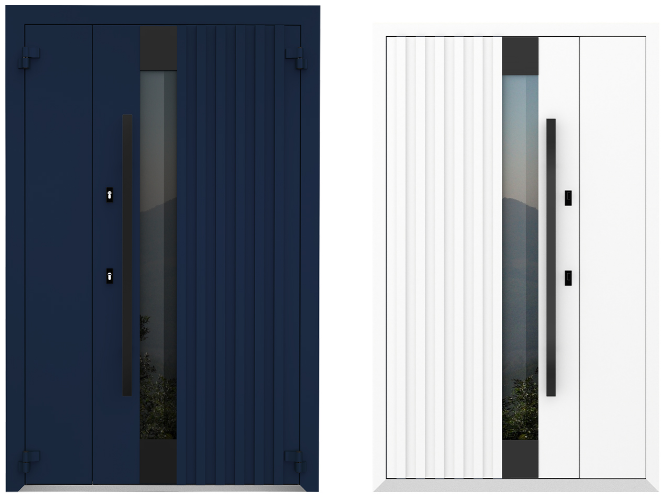 Металюкс Boston AG6123 полуторная дверь