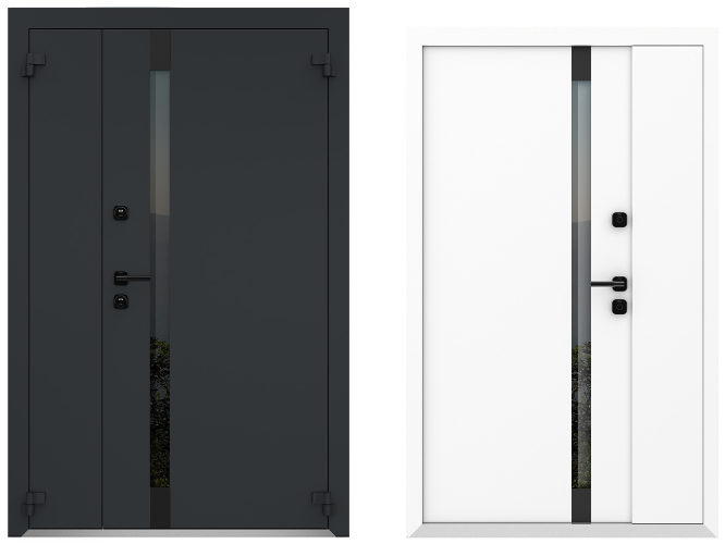 Металюкс Boston AG6052 полуторная дверь