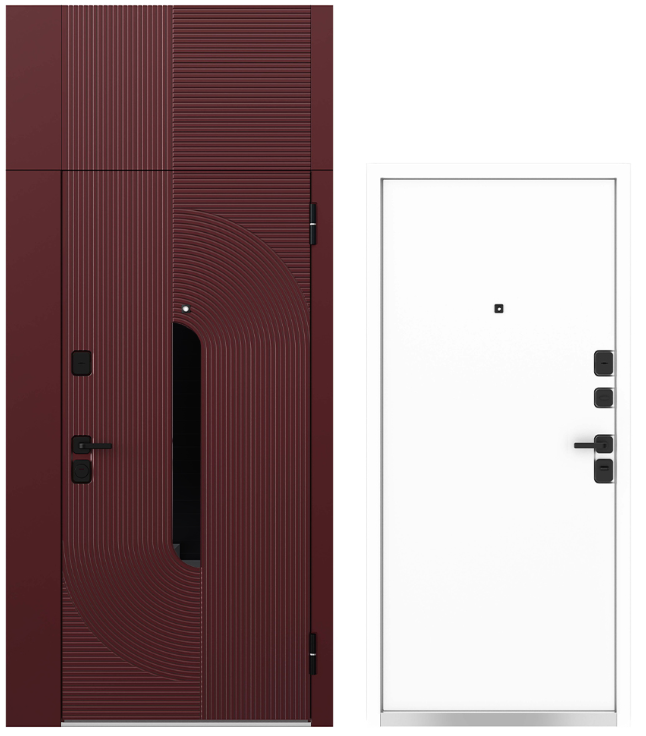Металюкс Milano M1055 E с фальш-панелью